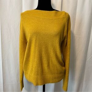 Marled Gold Sweater Size Small